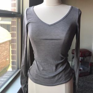 Pale gray Hollister long sleeve